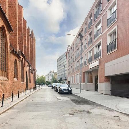 Modern Riverside Apartment With Free Parking Space Stettino Esterno foto